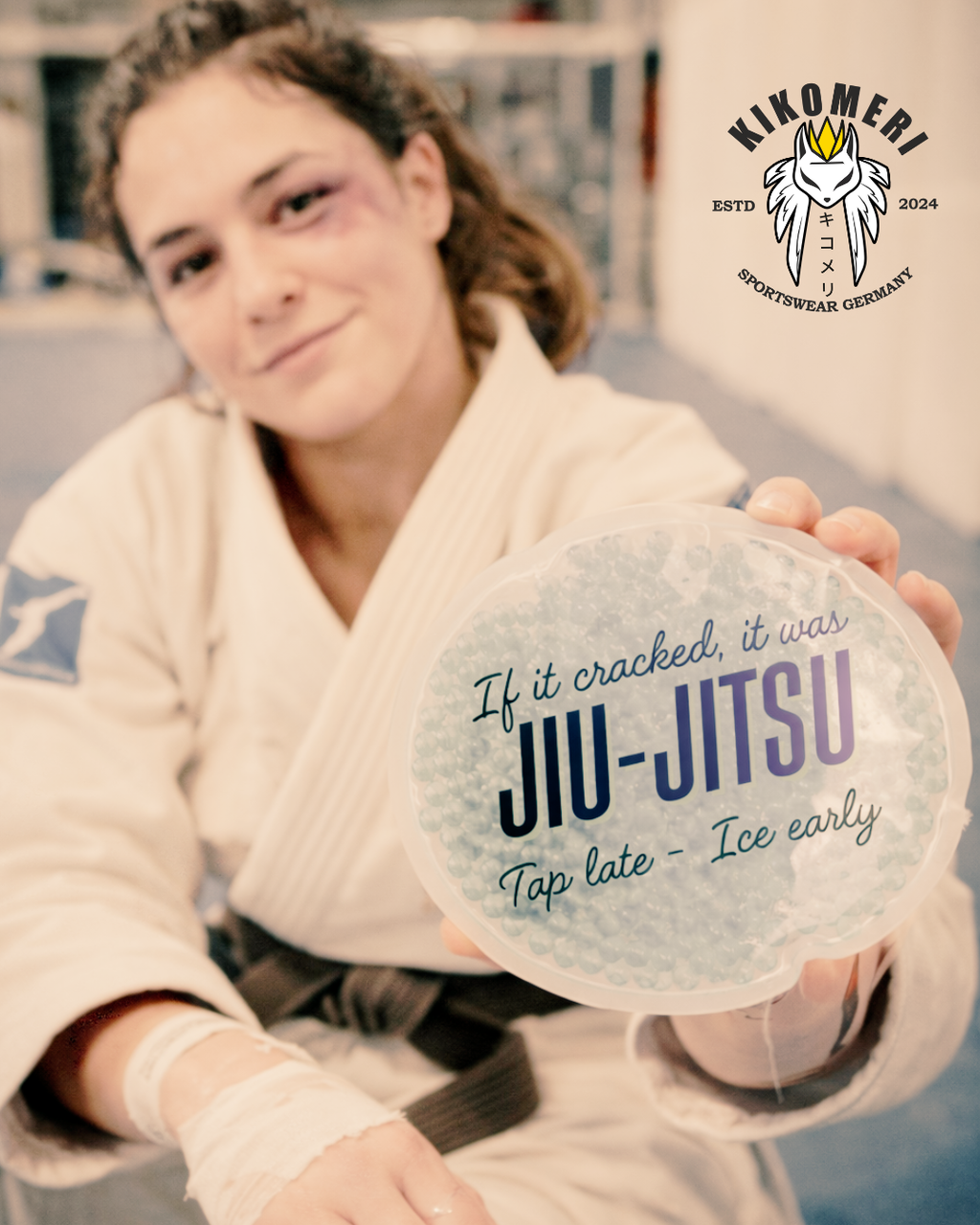 Premium Organic Shirt: If it cracked - it was Jiu-Jitsu