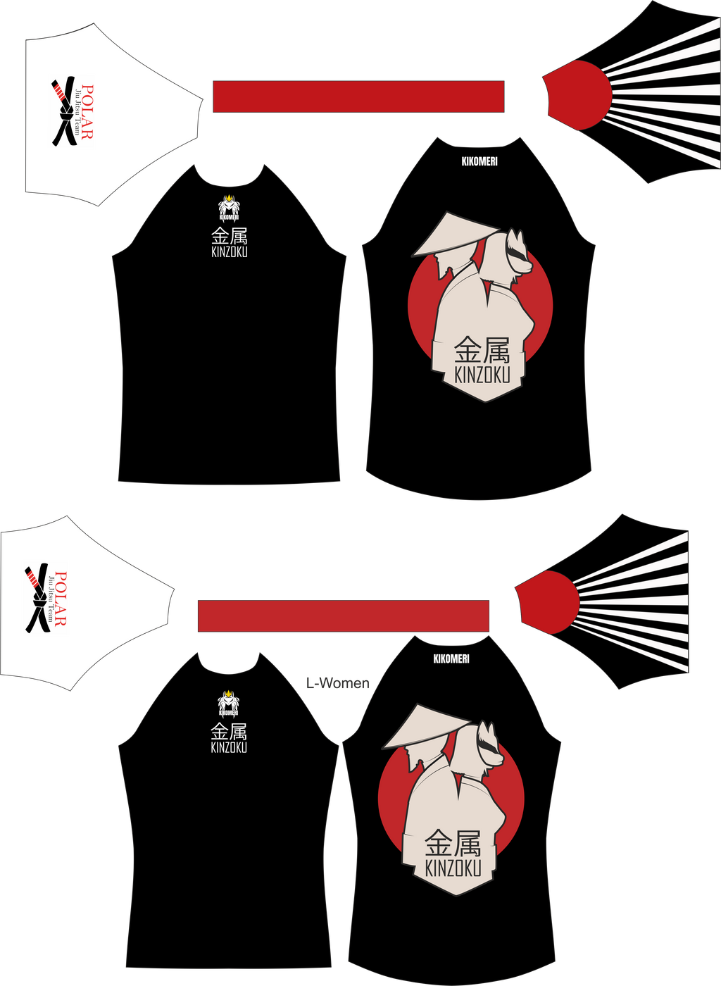 Teamrashguard: Kinzoku + Polar Jiu Jitsu
