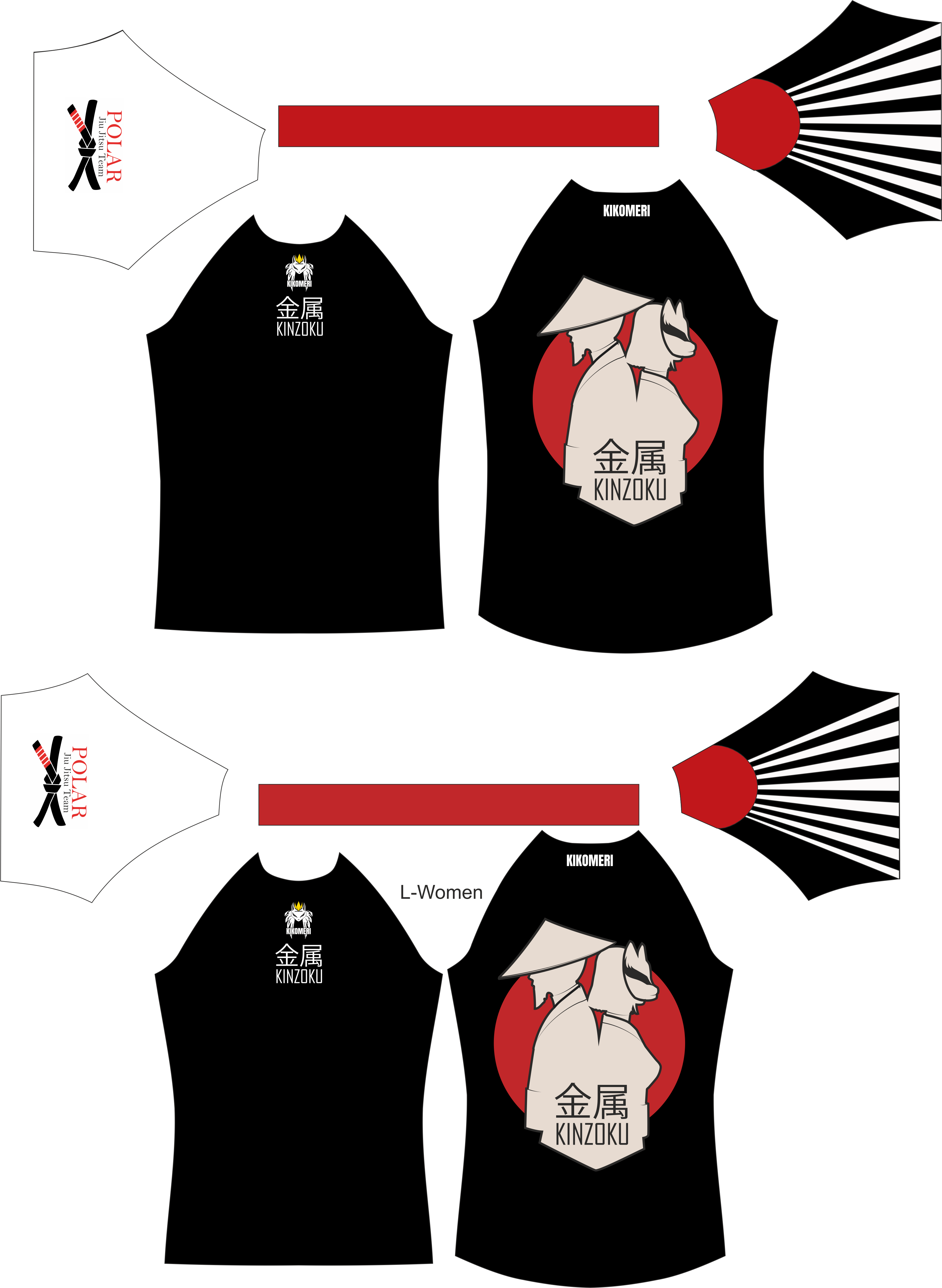Teamrashguard: Kinzoku + Polar Jiu Jitsu
